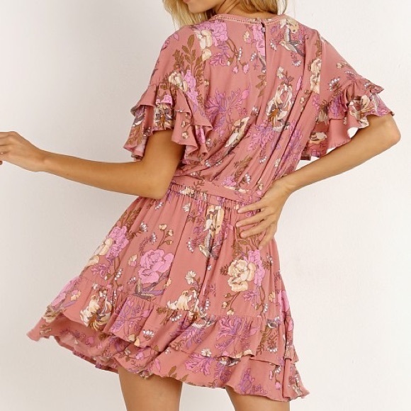 SPELL & The Gypsy Rosa Play Dress in Blush - Picture 4 of 16